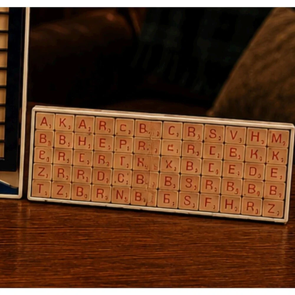 1966 Scrabble R.S.V.P. Three Dimensional Crossword Game by Selchow & Righter VTG